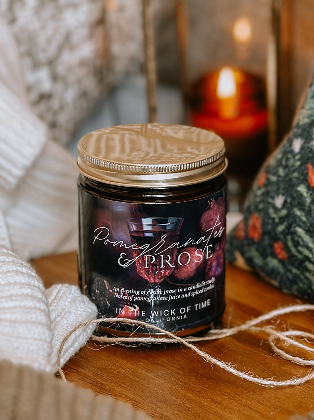 Pomegranates & Prose Candle