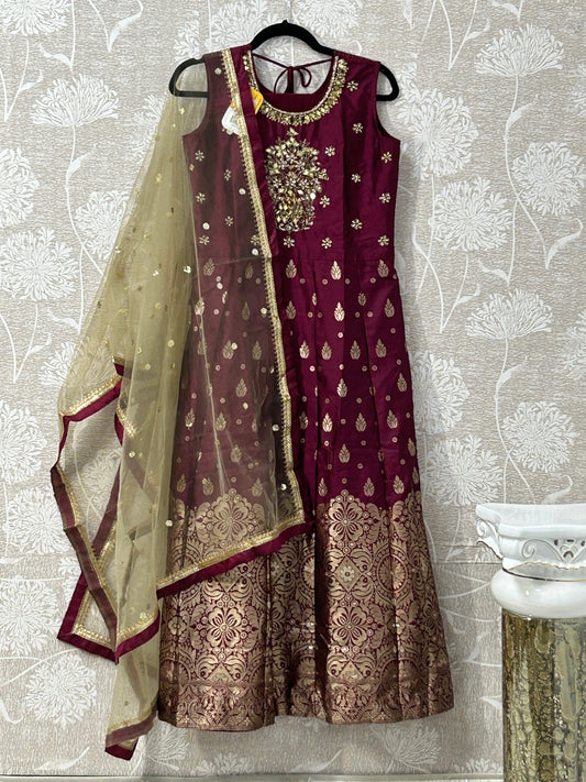 Kids / girls : Size 36 long kurti set