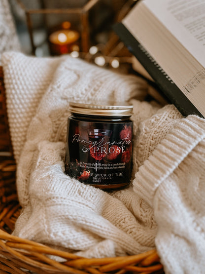 Pomegranates & Prose Candle