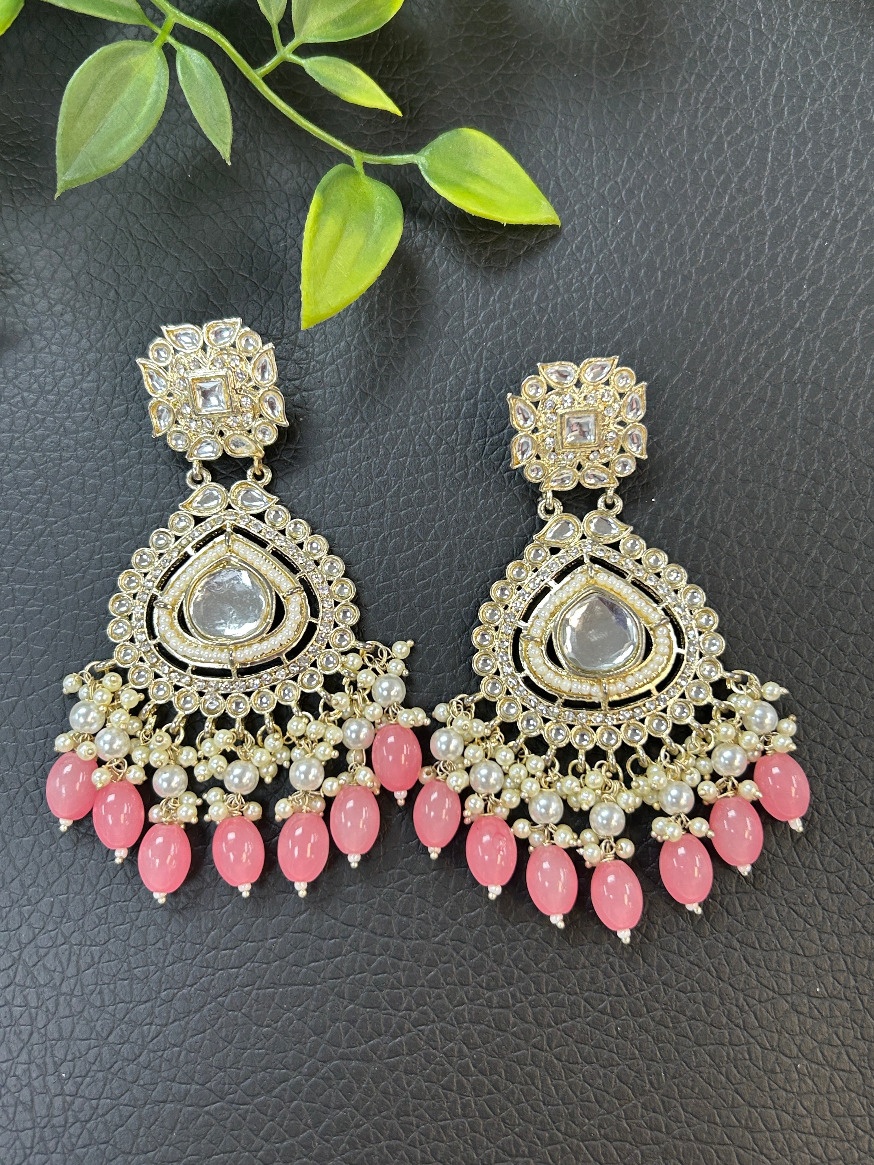 Kundan earrings