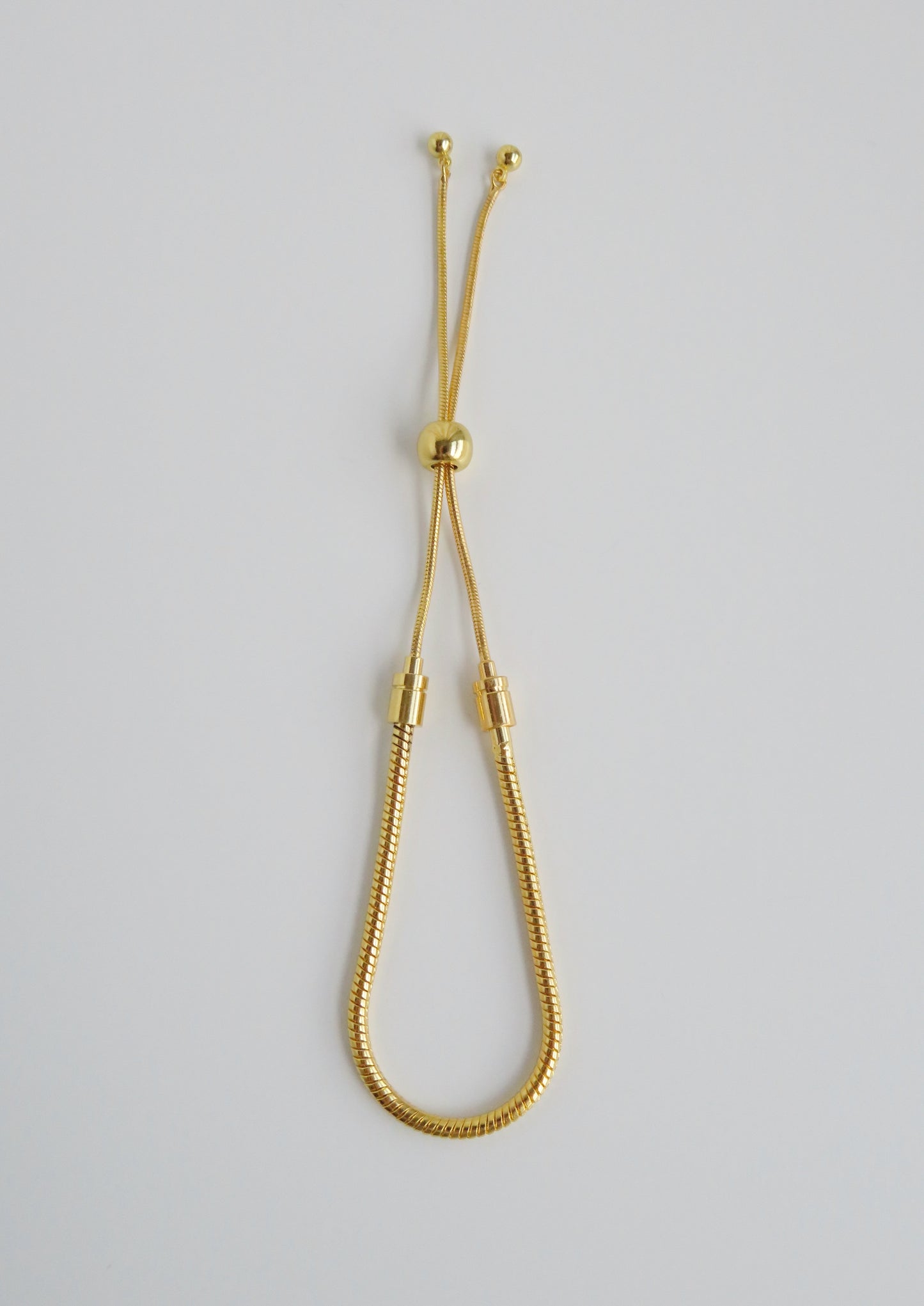 Adjustable Charm Bar Bracelet