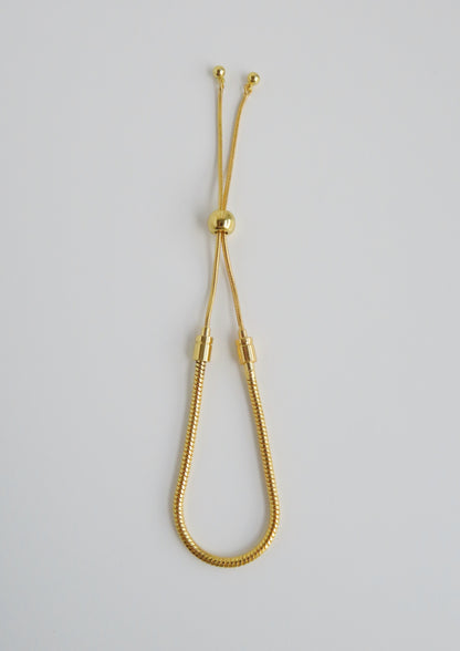 Adjustable Charm Bar Bracelet