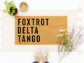 Foxtrot Delta Tango Doormat