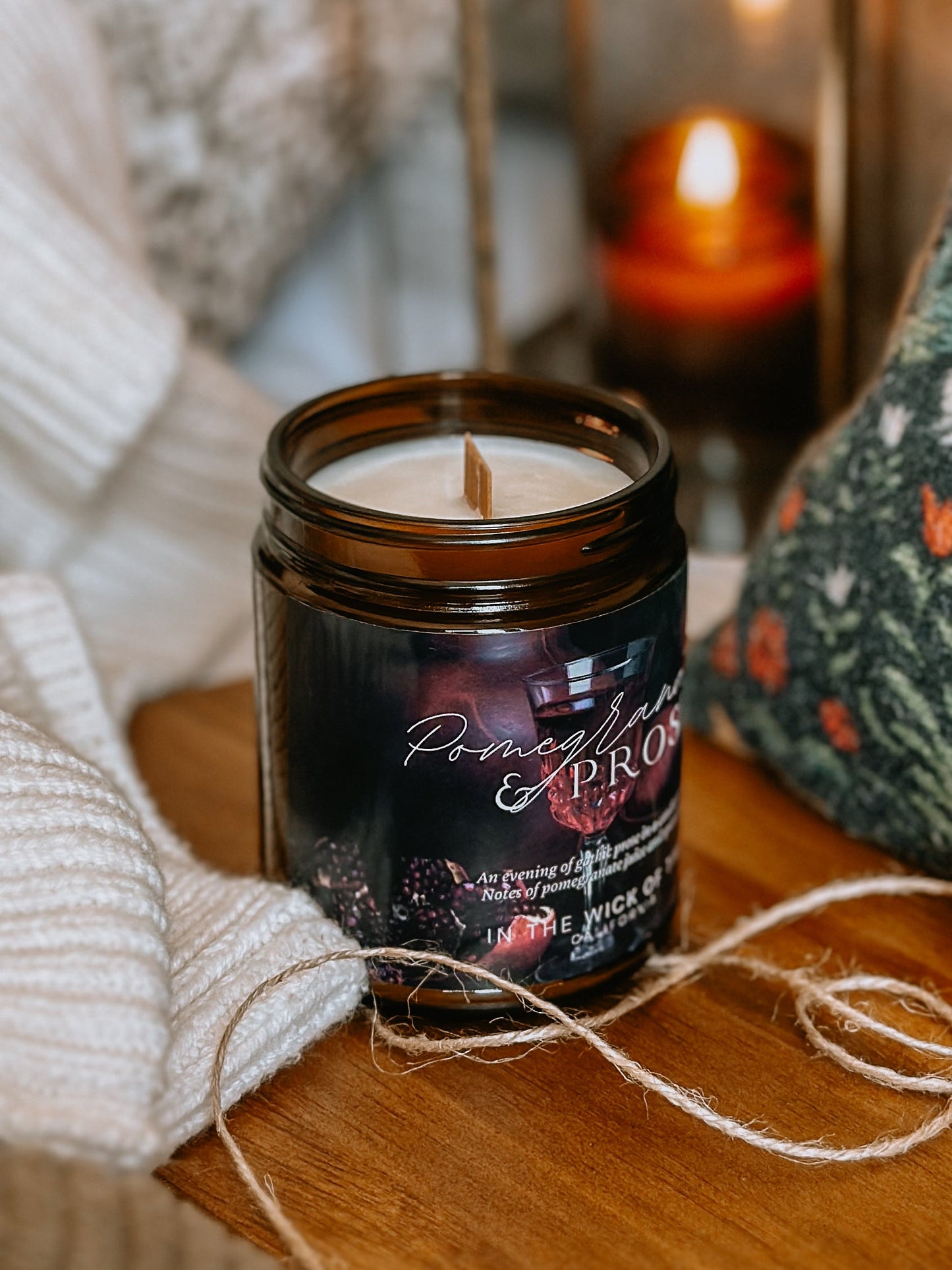 Pomegranates & Prose Candle