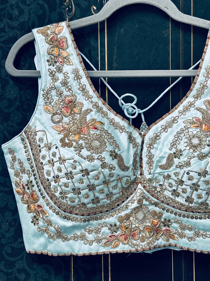 Heavy work blouse | designer party wear blouse