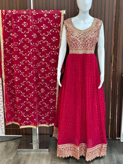 Heavy party wear gown