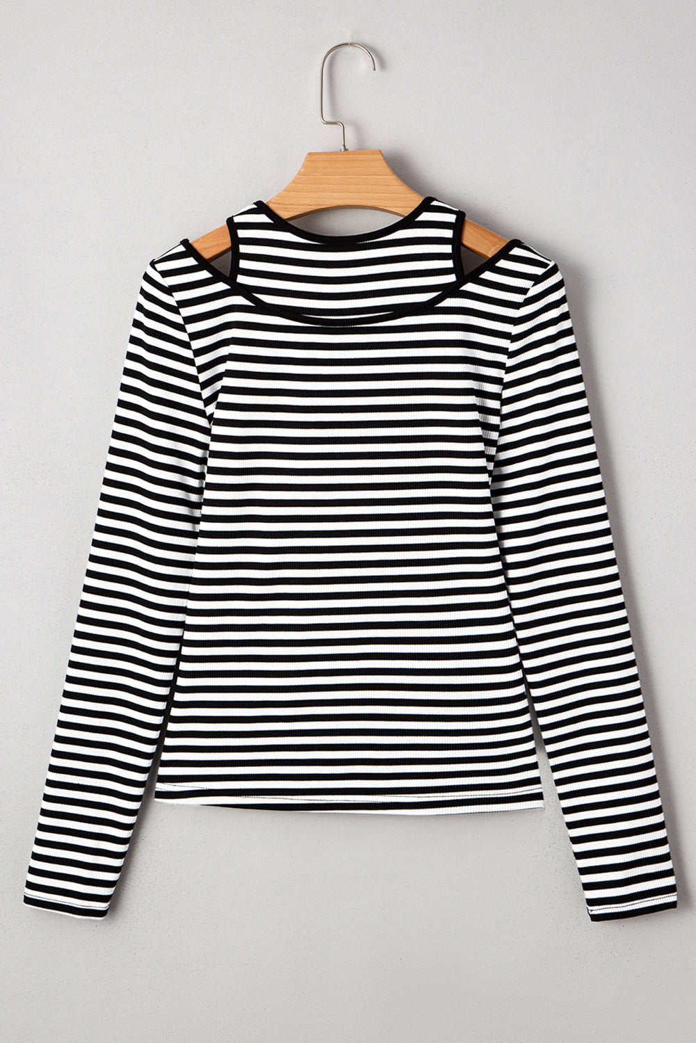 Remi Stripe Double-layer Long Sleeve Top