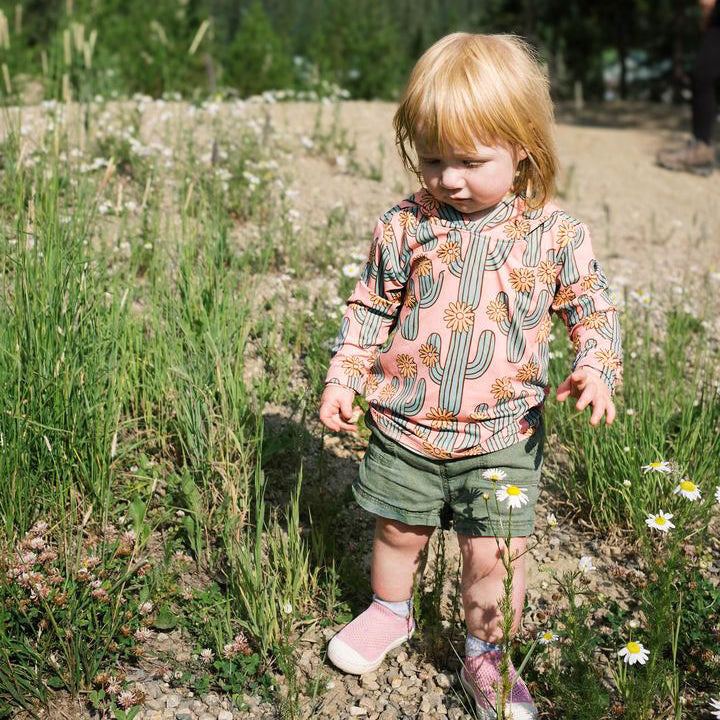 Desert Bloom UPF 50 Kid's Sun Hoodie