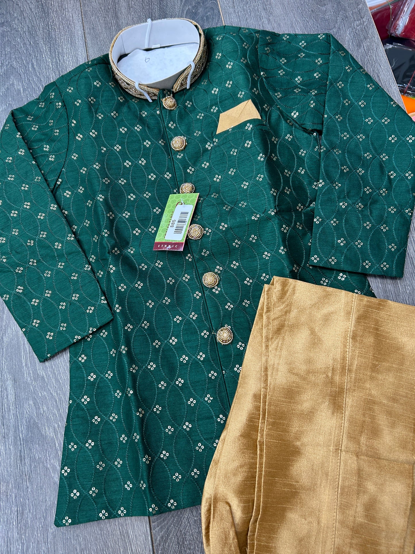 Kids sherwani set : boys sherwani