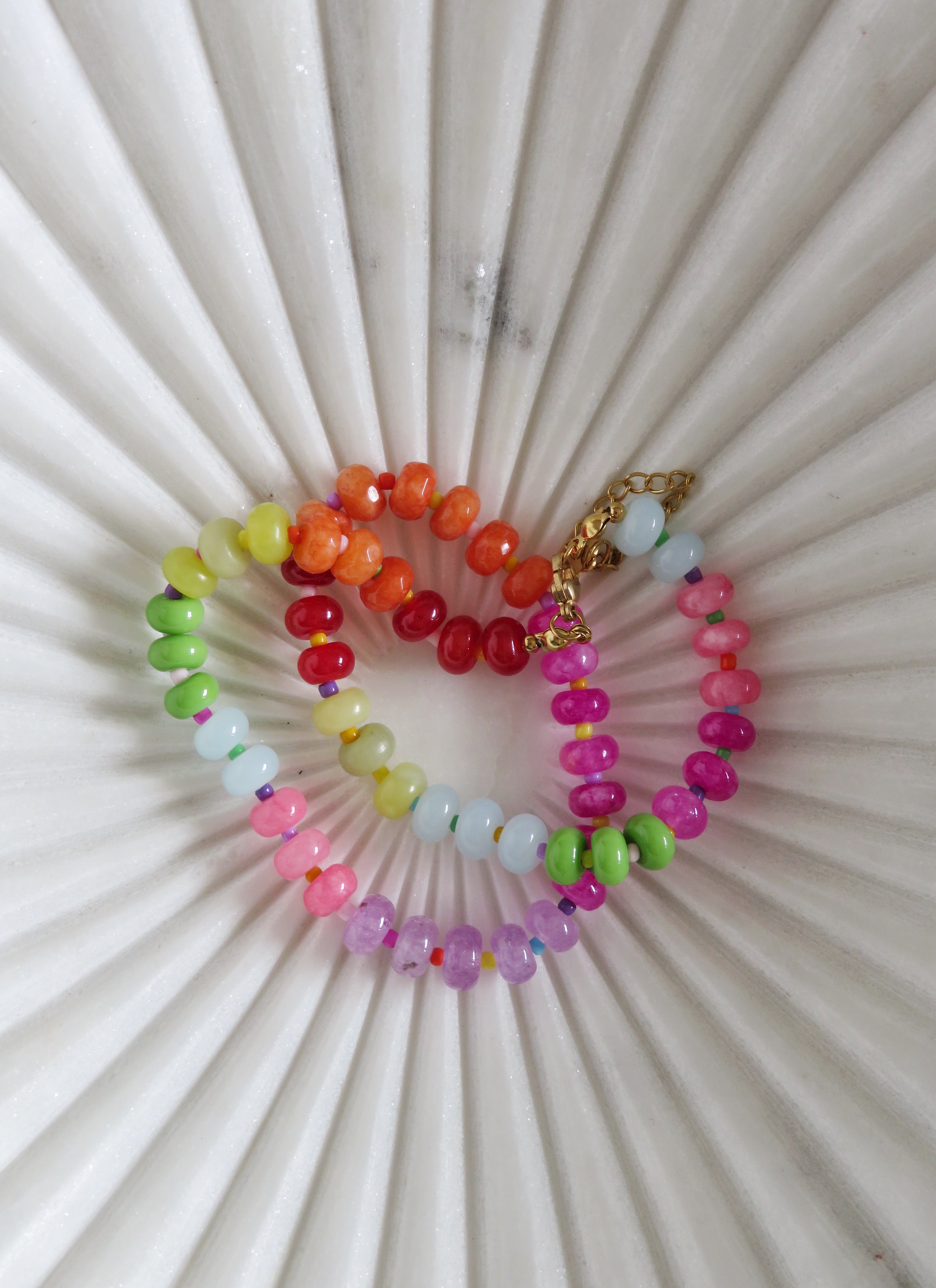 Rainbow Stone Necklaces