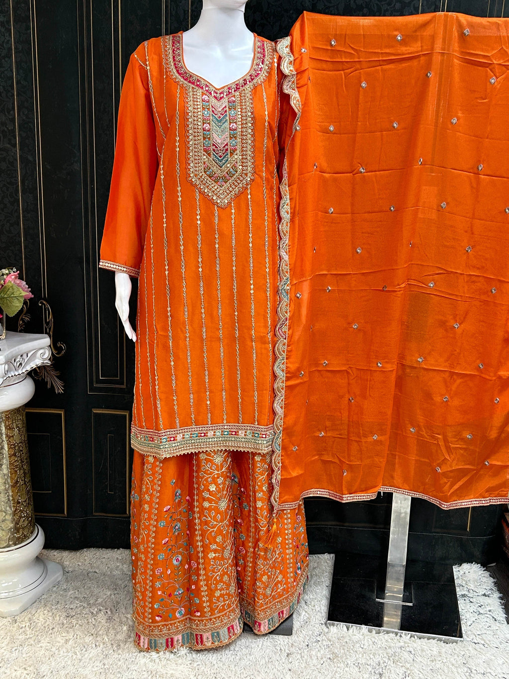 Heavy sharara suit