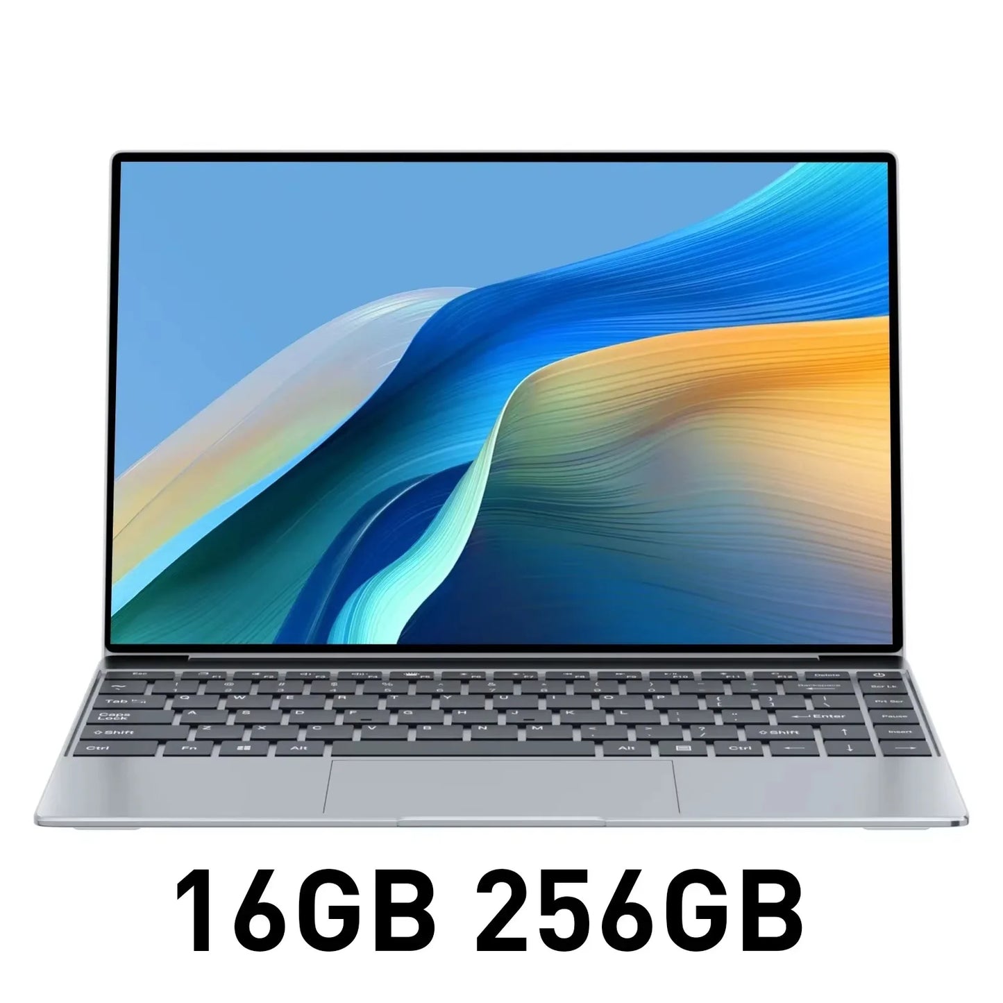 2025 Laptop 14.1" Windows 11 Ultra Slim Notebook Gamer Intel Pentium N3700 16GB 1024GB 1920*1080 Display Office Study Computer