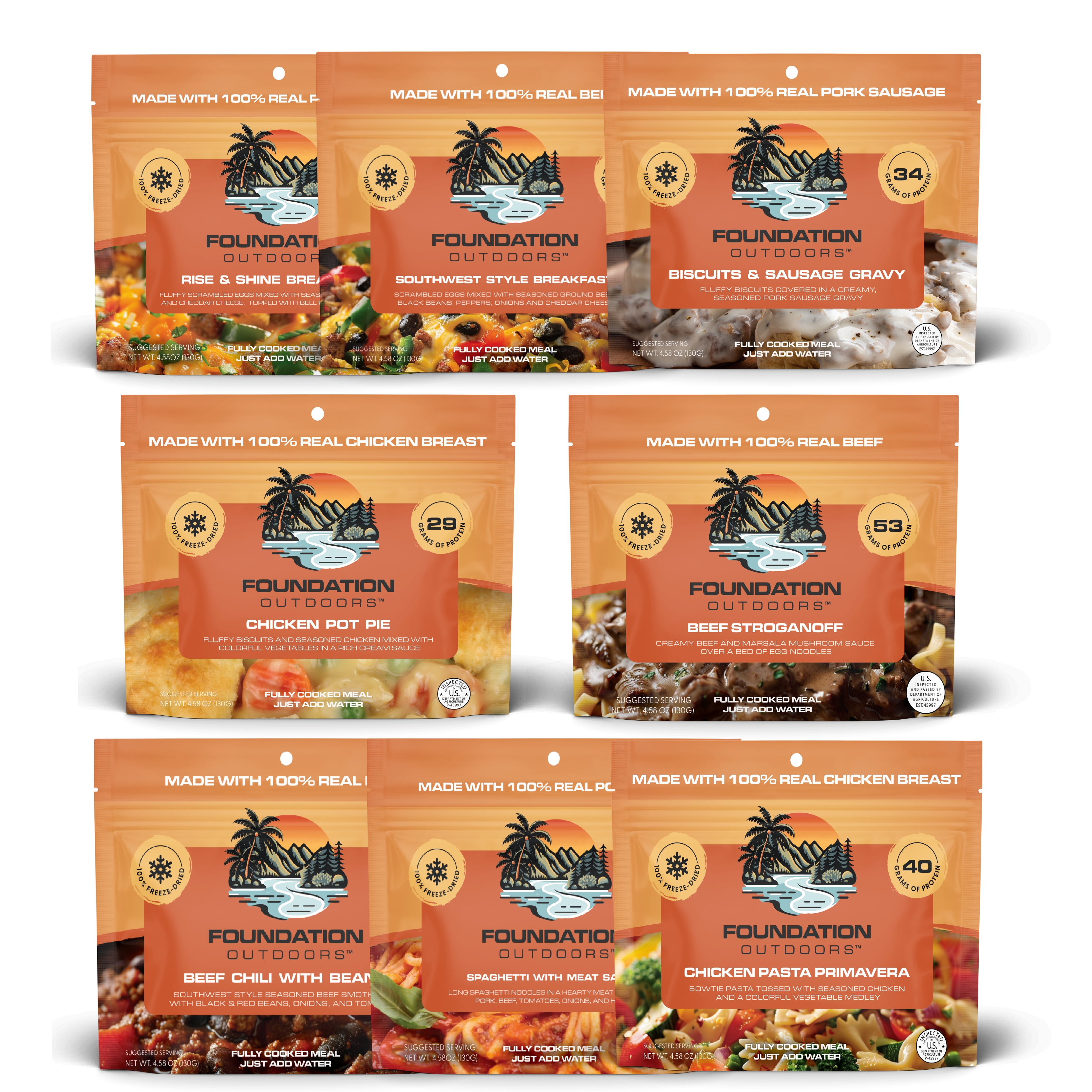 1 Week Excursion Pack - 21 Meals