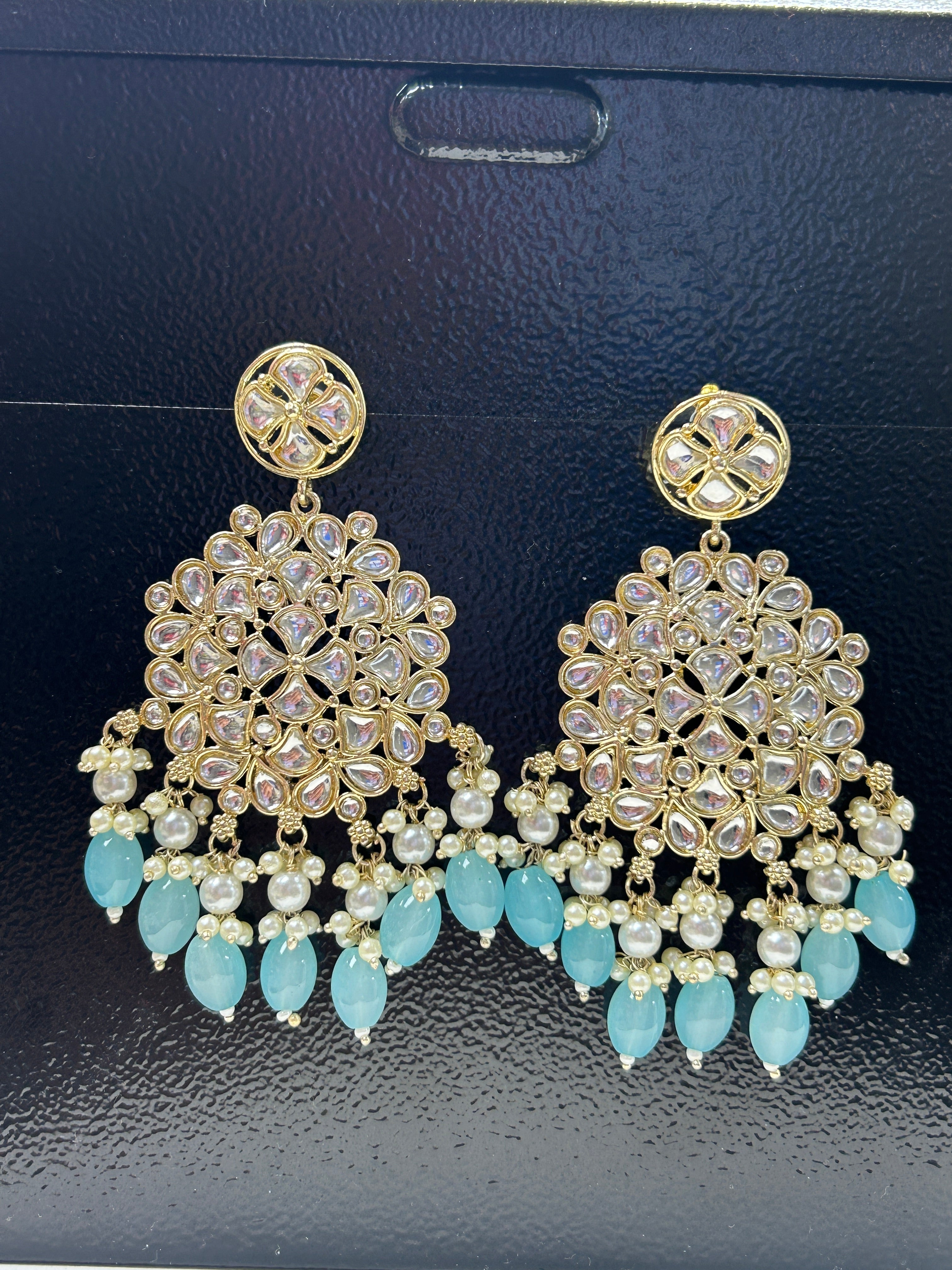 Kundan earrings