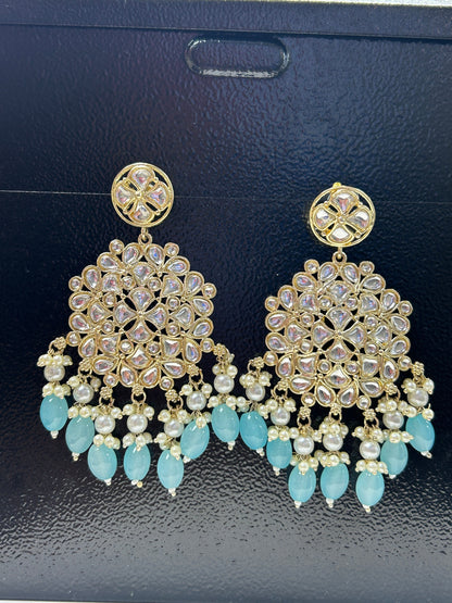 Kundan earrings