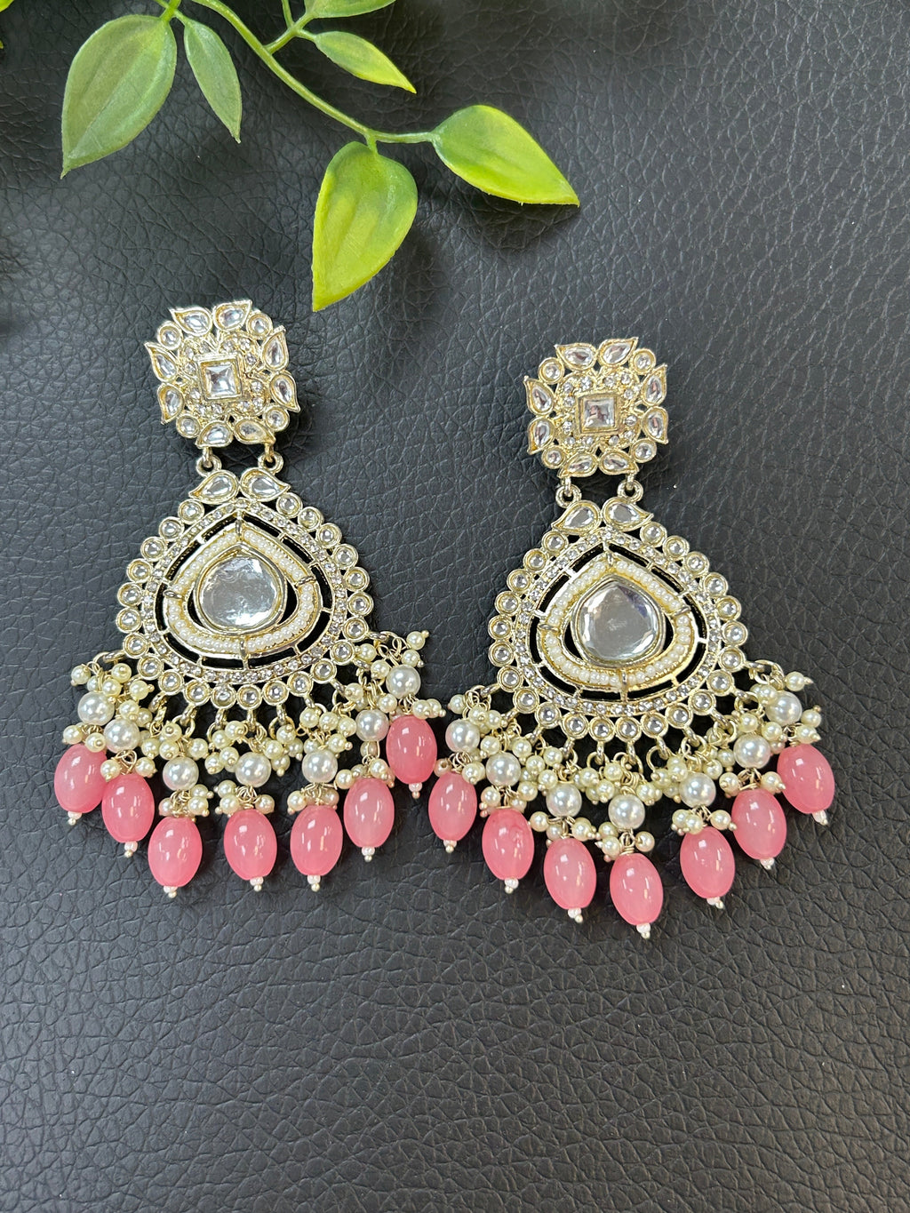 Kundan earrings