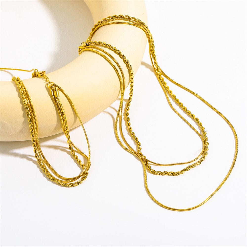 Triple Layered Necklace