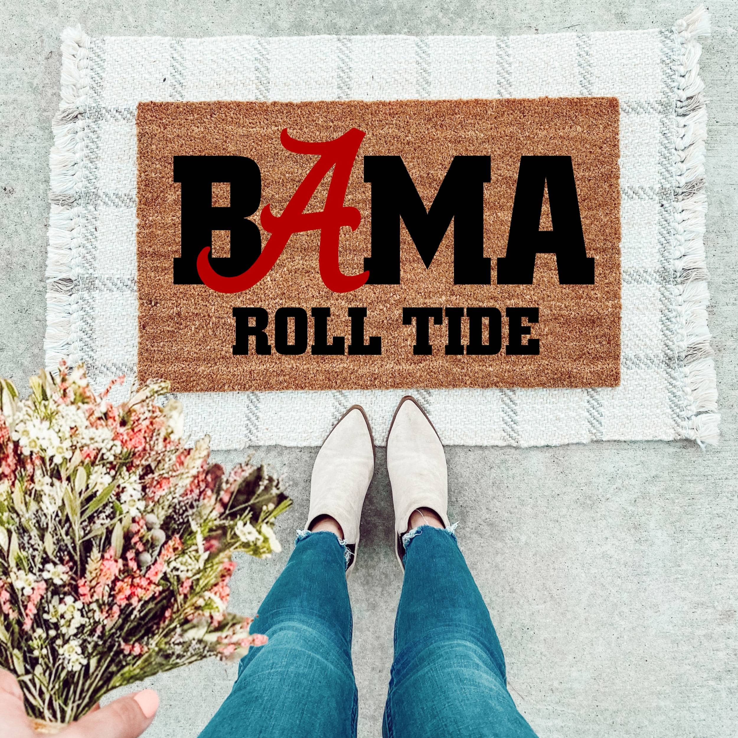 BAMA Roll Tide Doormat