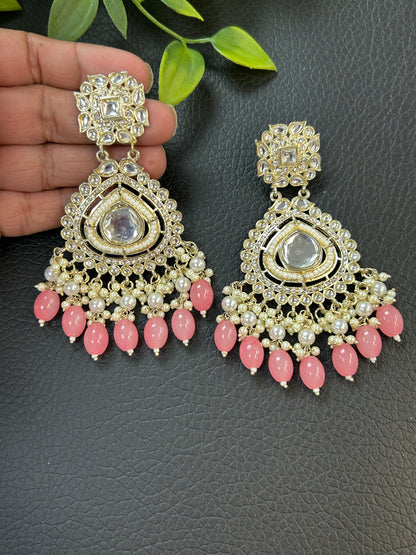 Kundan earrings