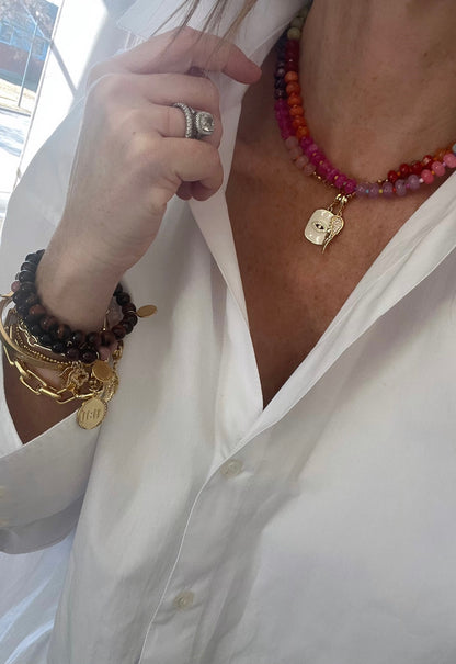 Rainbow Stone Necklaces