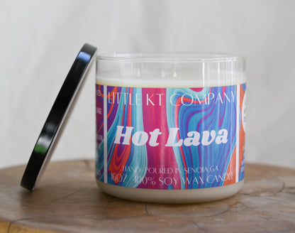 Hot Lava Candle – Best-Selling Citrus Agave Scent
