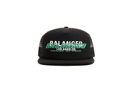 Balanced HP Flat Brim Trucker Green