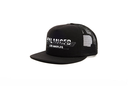 Balanced HP Flat Brim Trucker Noir