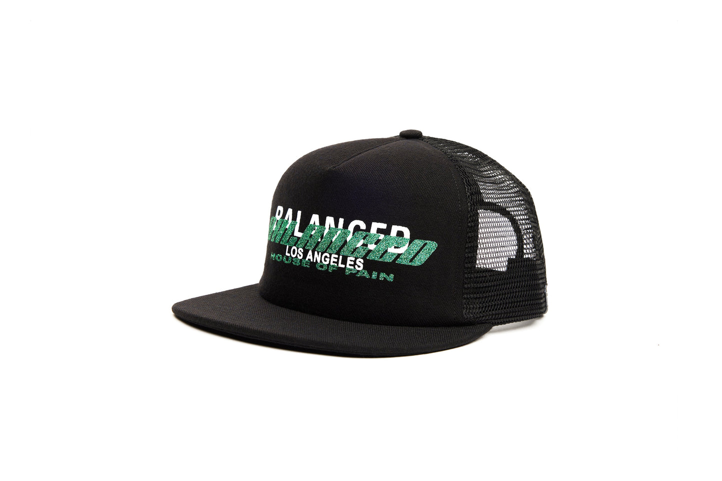 Balanced HP Flat Brim Trucker Green