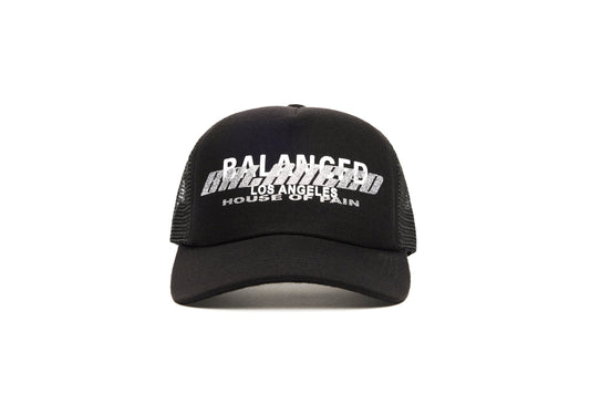 Balanced HP Curved Trucker Silver