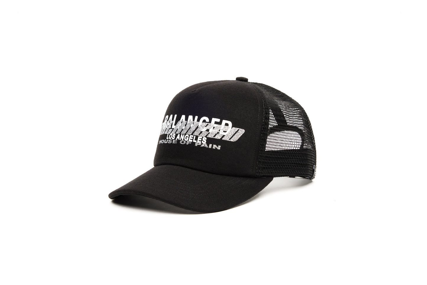 Balanced HP Curved Trucker Silver