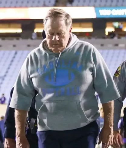 Bill Belichick TCU v North Carolina Grey Hoodie
