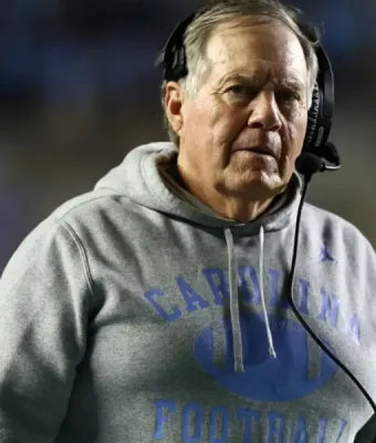 Bill Belichick TCU v North Carolina Grey Hoodie