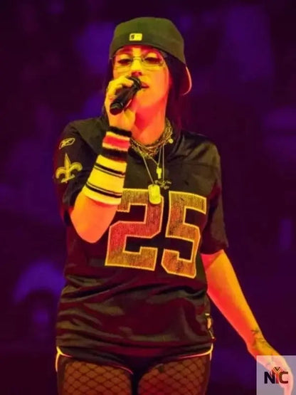 Billie Eilish Hit Me Hard And Soft Tour Black Jersey