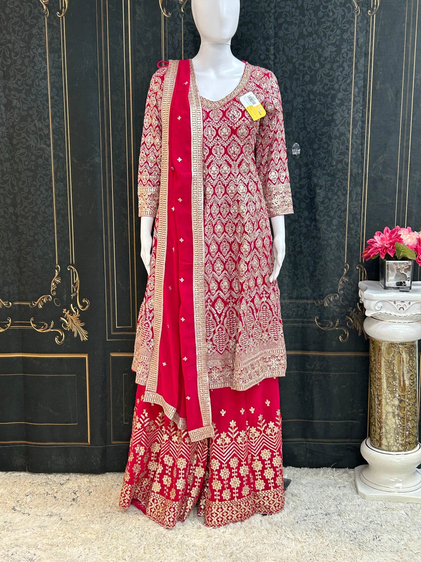 Heavy party wear sharara set