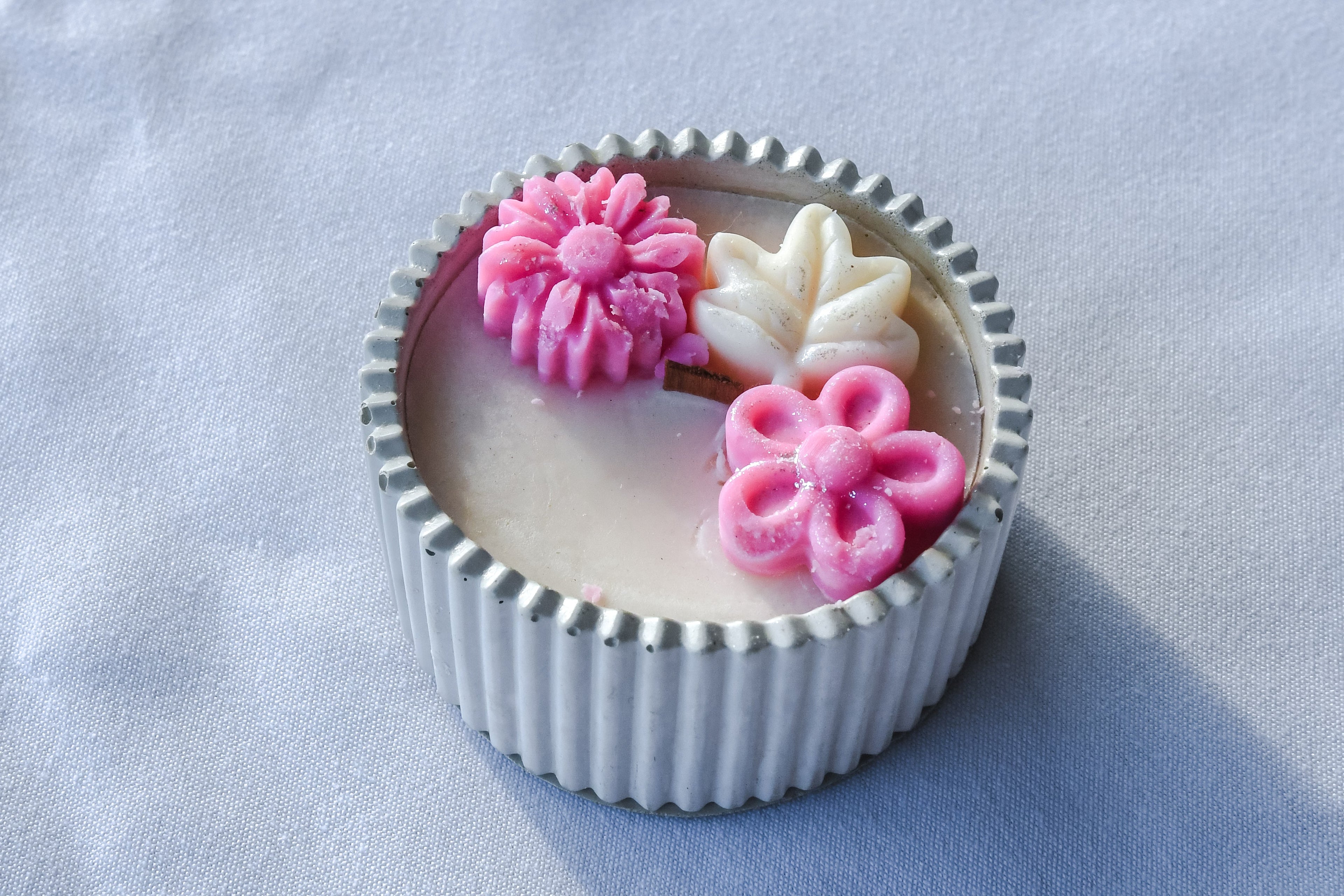 Sea Salt and Orchid Wood Wick Candle