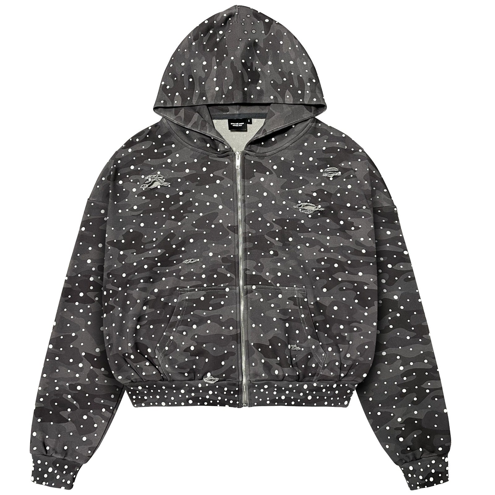 PERLE WAR ZIP UP