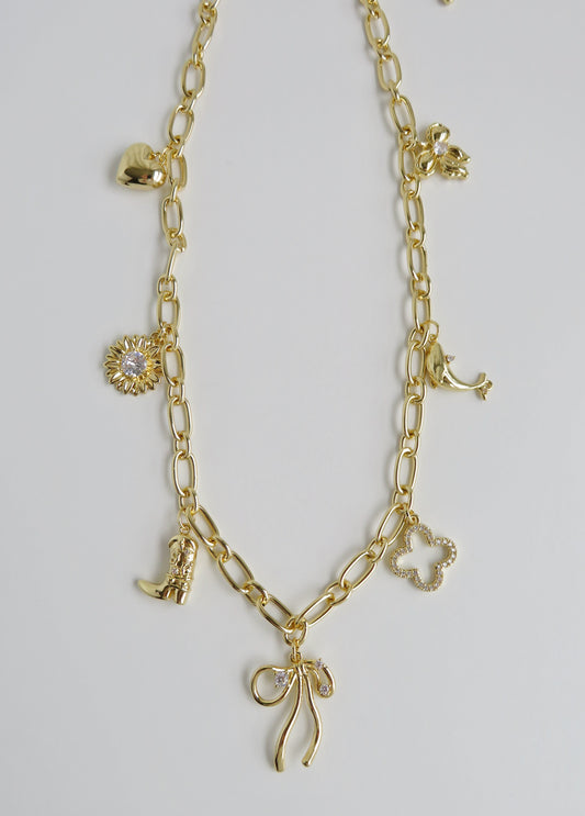 Untamed Spirit Charm Necklace