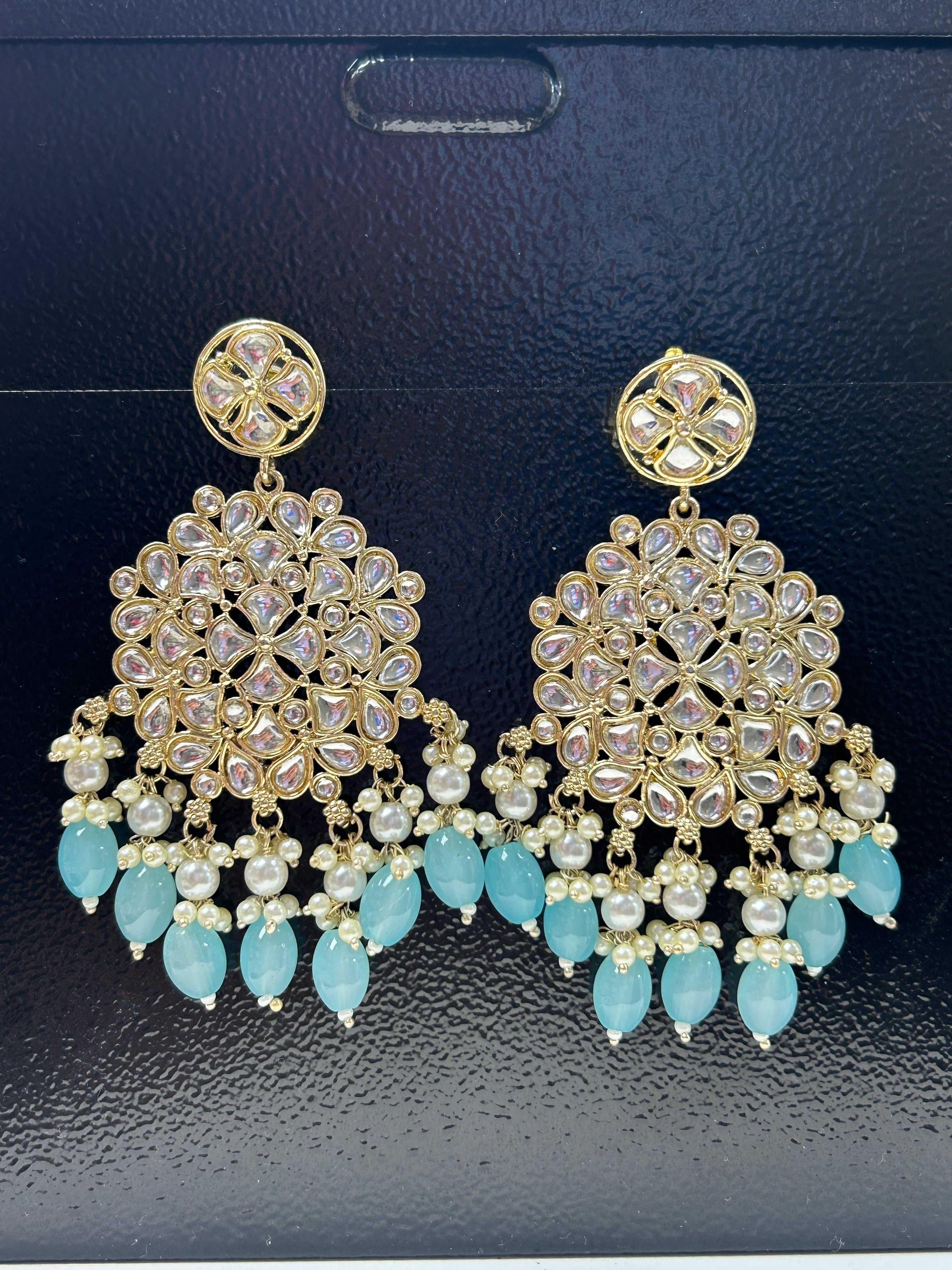 Kundan earrings