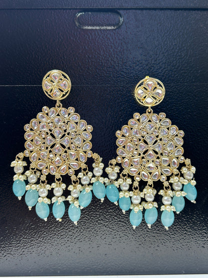 Kundan earrings