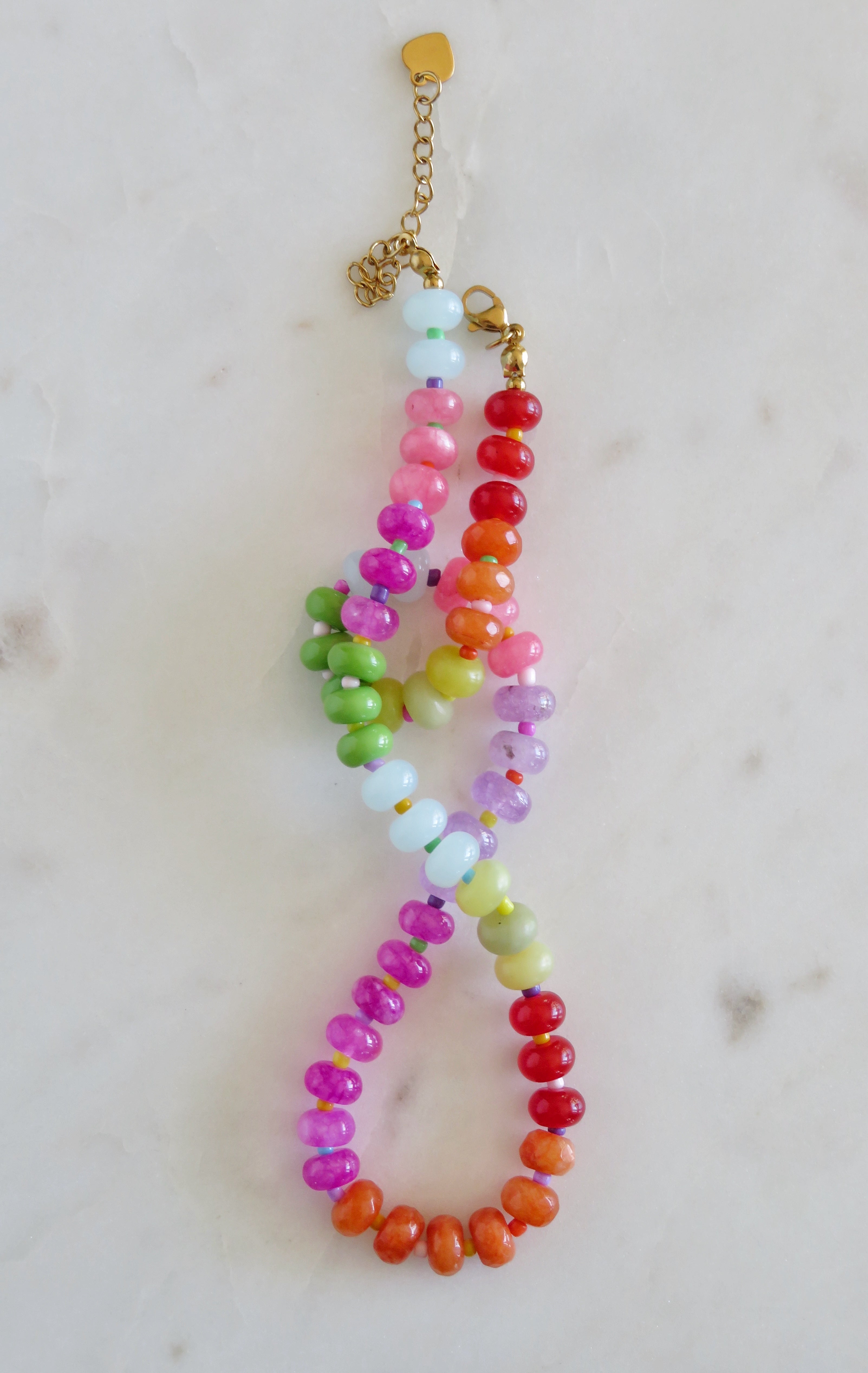 Rainbow Stone Necklaces