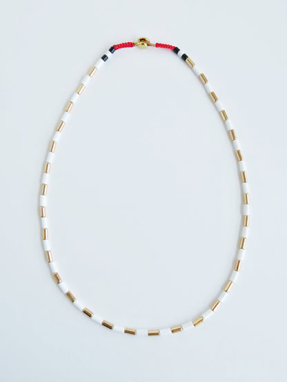 Stella Enamel Tube Necklaces