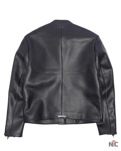 Chrome Hearts Matty Boy Hand-Painted Cemetery Cross Jacket