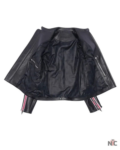 Chrome Hearts Matty Boy Hand-Painted Cemetery Cross Jacket