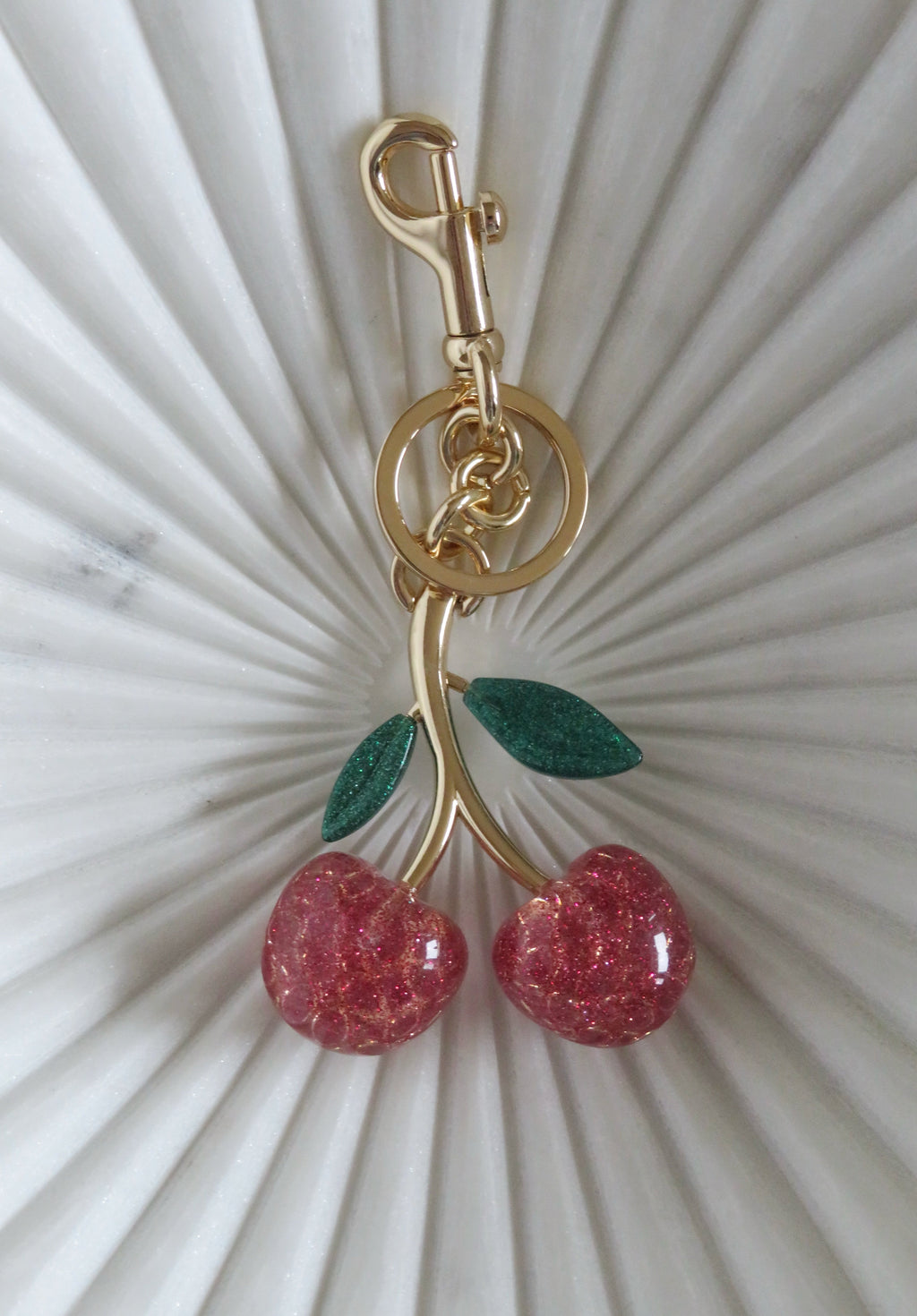 Cherry Bag Charm