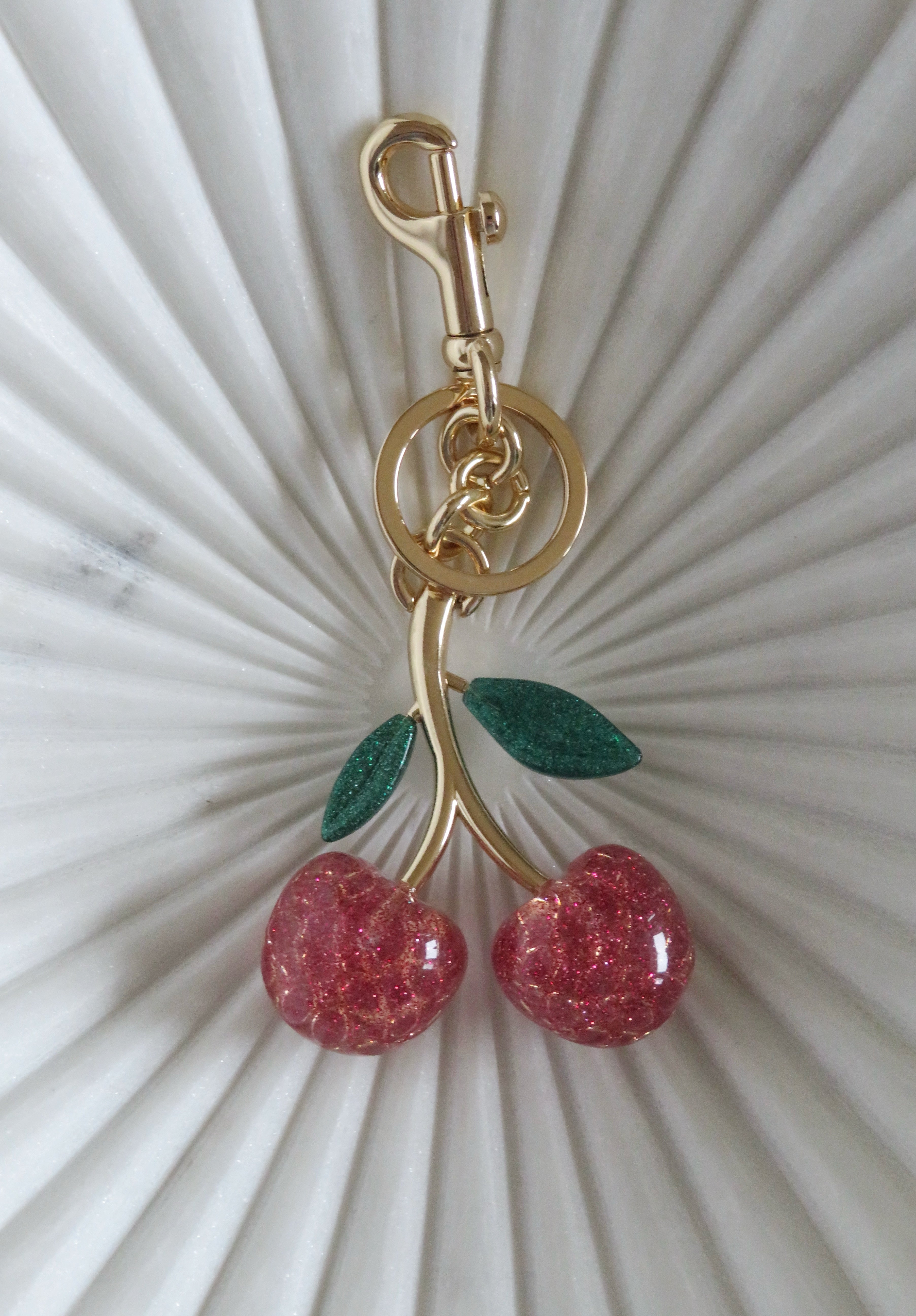 Cherry Bag Charm