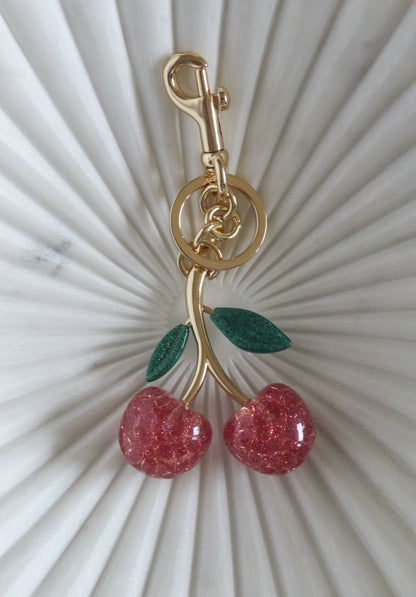 Cherry Bag Charm
