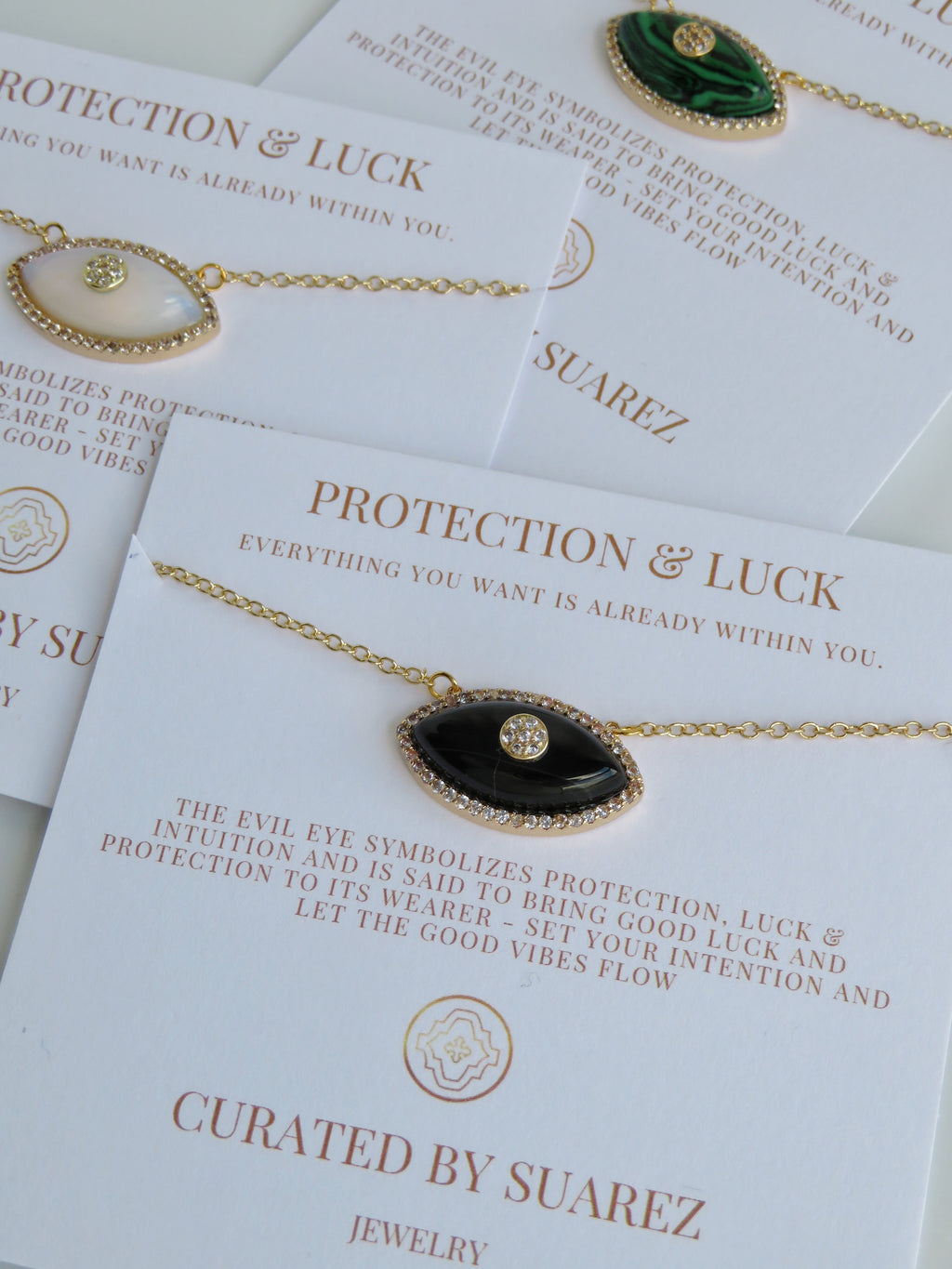 Diamond Evil Eye Necklace