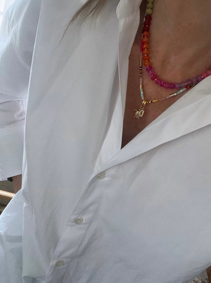 Rainbow Stone Necklaces