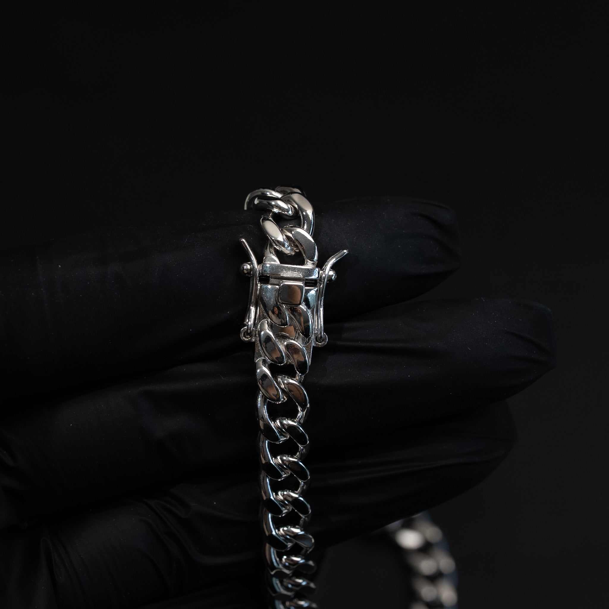 Miami Cuban Link Chains - Solid 925 Sterling Silver 5/8mm