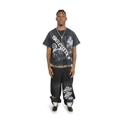 BLACK NO STYLIST TEE